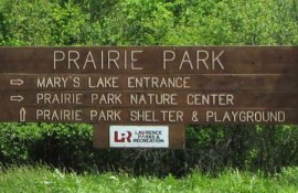 [Prairie Park Nature Center Logo]