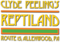 [Clyde Peeling’s Reptiland Logo]